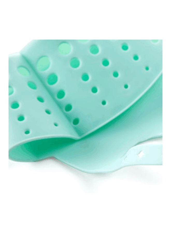 حامل إسفنجة التنظيف يعلّق بالحوض أزرق 8.5x12x22.5سم - Image 2