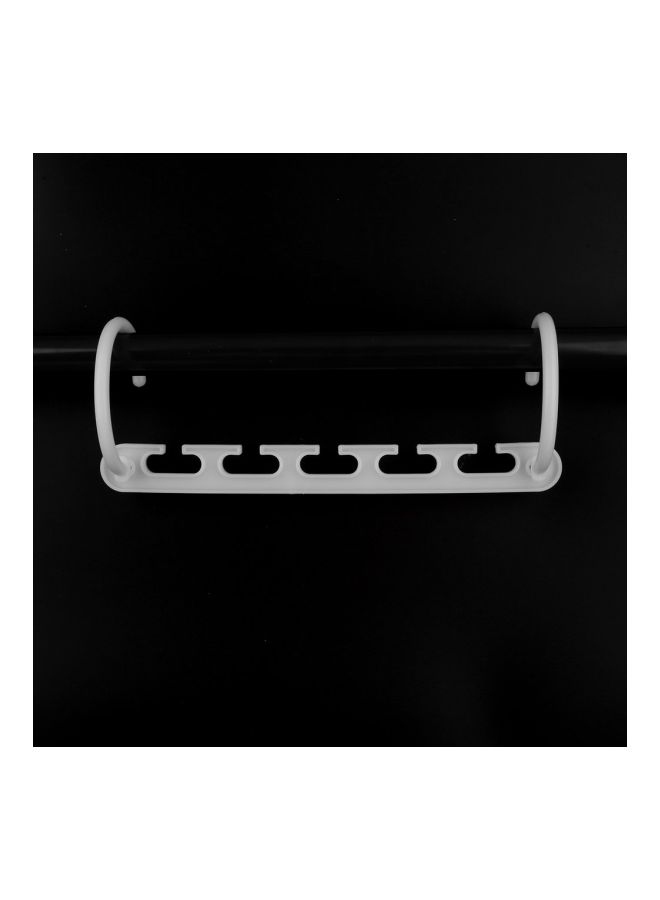 8 شماعات بفتحات صغيرة لتنظيم الملابس أبيض 25x10x5Ø³Ù†ØªÙŠÙ…ØªØ± - Image 4
