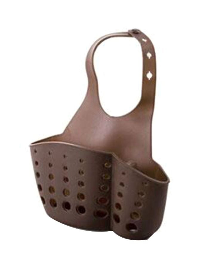 حامل لصنبور الحوض قابل للتعديل بلون القهوة 8.5x12x22.5سنتيمتر  - نسخة أصلية بلون القهوة 8.5x12x22.5سم - Image 1