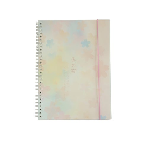 B5 Grid Notepad Blue/Pink