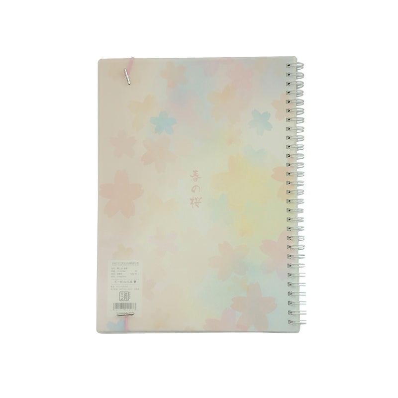 class302 B5 Grid Notepad Blue/Pink  - Image 3