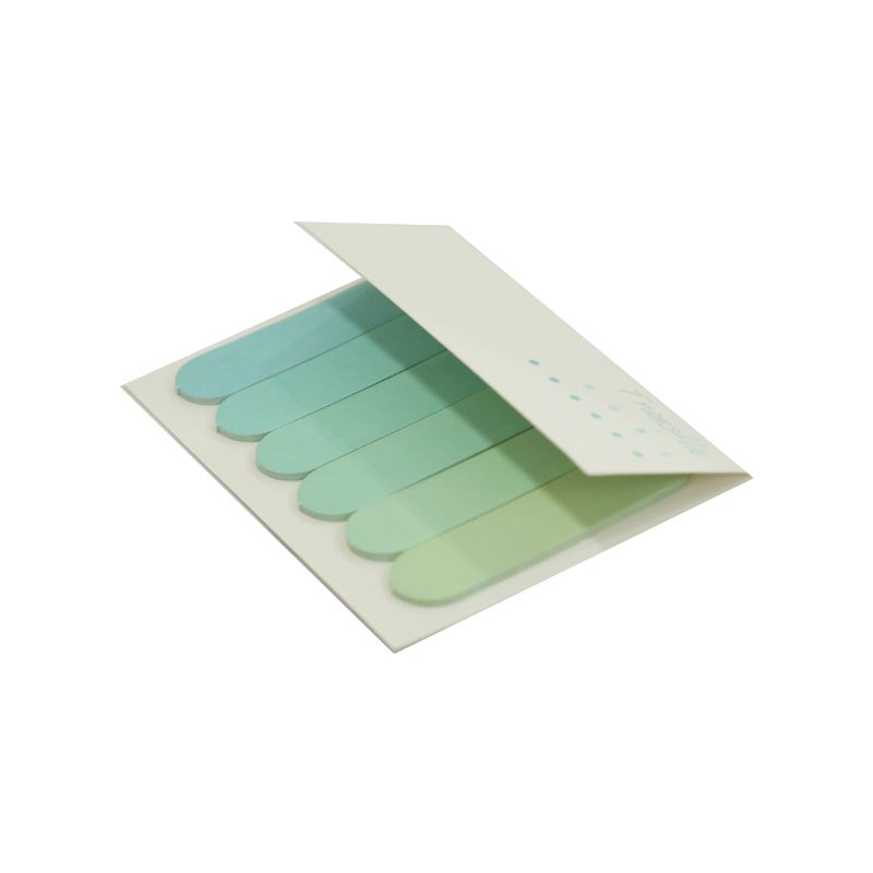 Gradient Note Index Blue