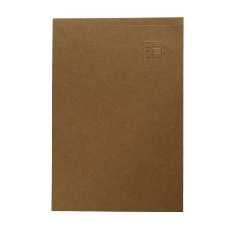 Perforated Medium Size Notepad Brown