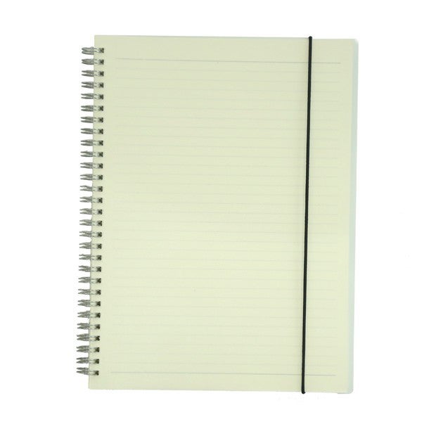 A5 Horizontal Line Grid Spiral Bound Notebook White - v1556883586/N24640093A_1