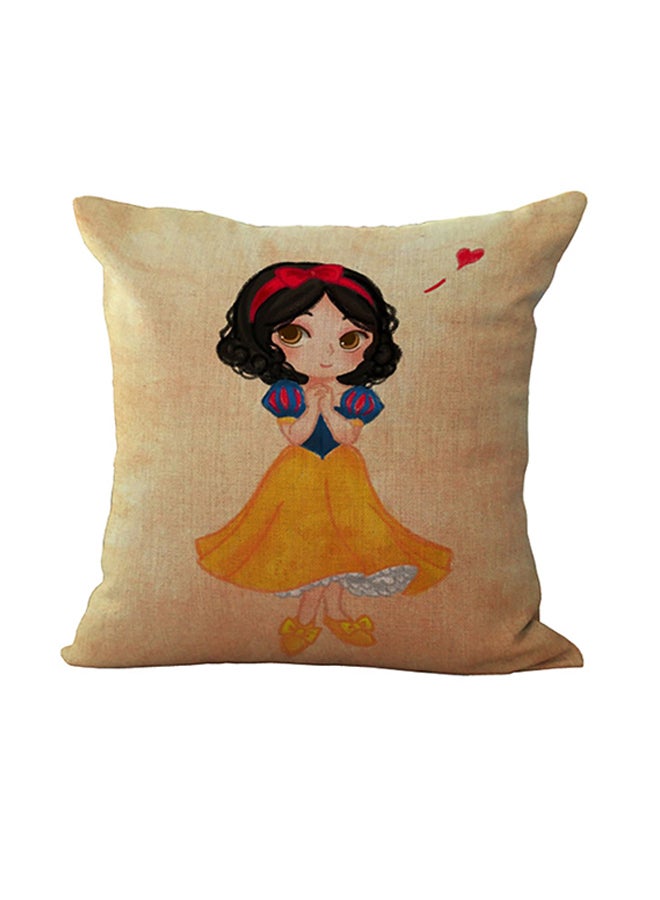 Sharpdo Decorative Printed Throw Pillow Multicolour