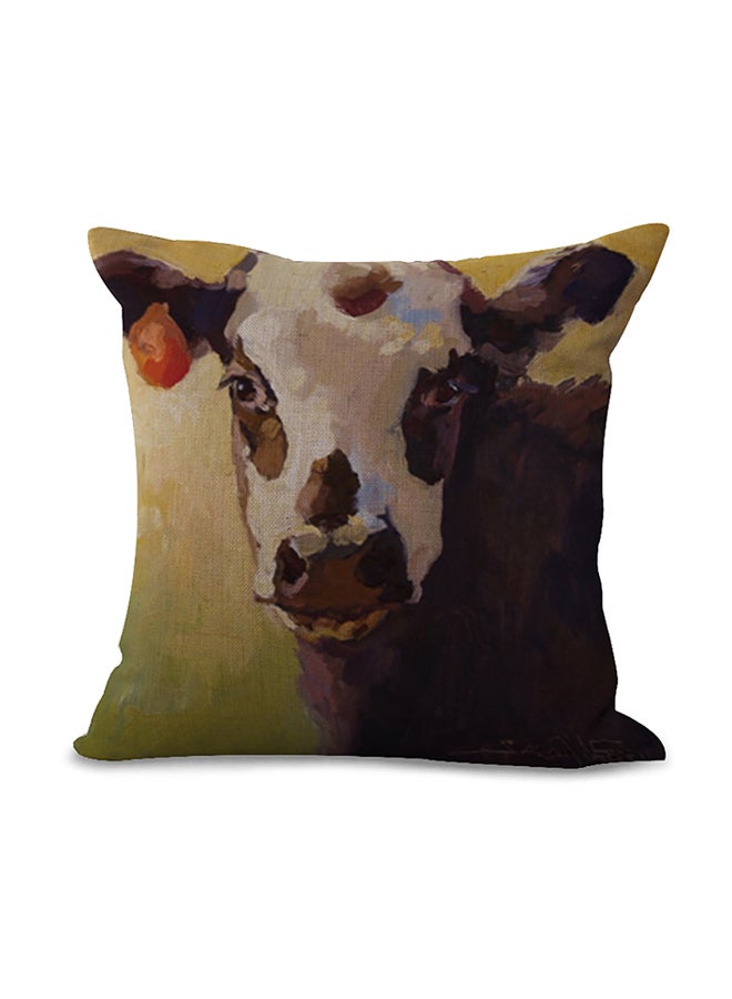 شاربدو وسادة زينة على شكل مربع متعدد الألوان 45 x 45سم