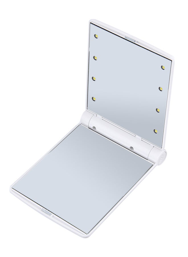 Cool Baby LED Folding Make Up Mirror Clear/White/Yellow - Image 1