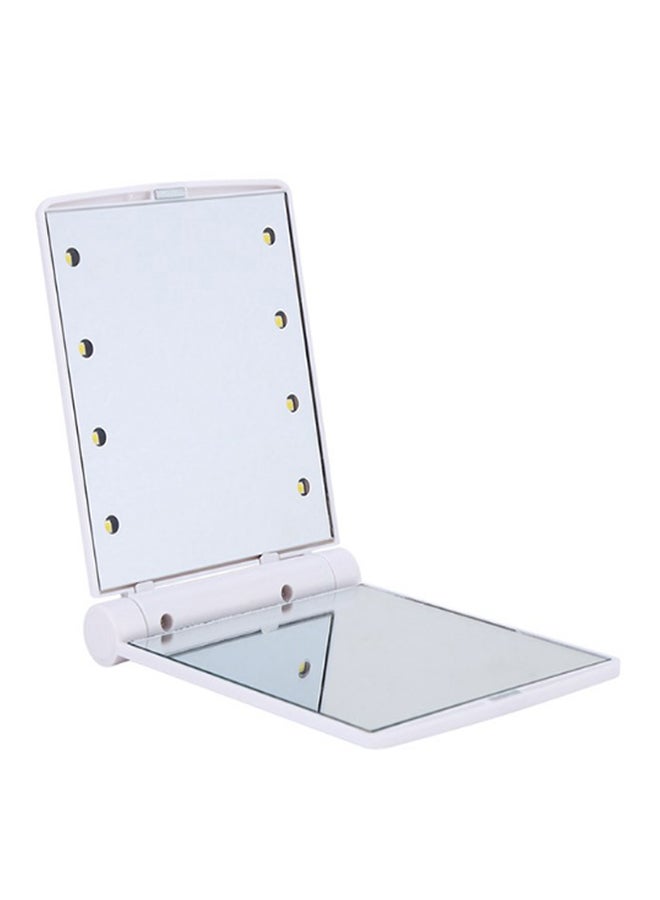 Cool Baby LED Folding Make Up Mirror Clear/White/Yellow - Image 2