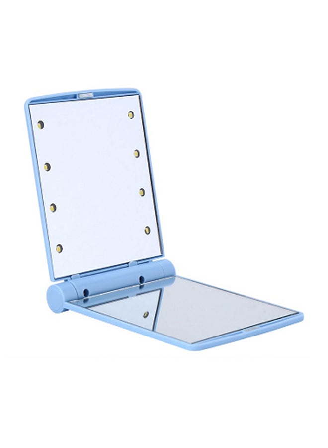 Cool Baby LED Folding Make Up Mirror Blue - Image 1