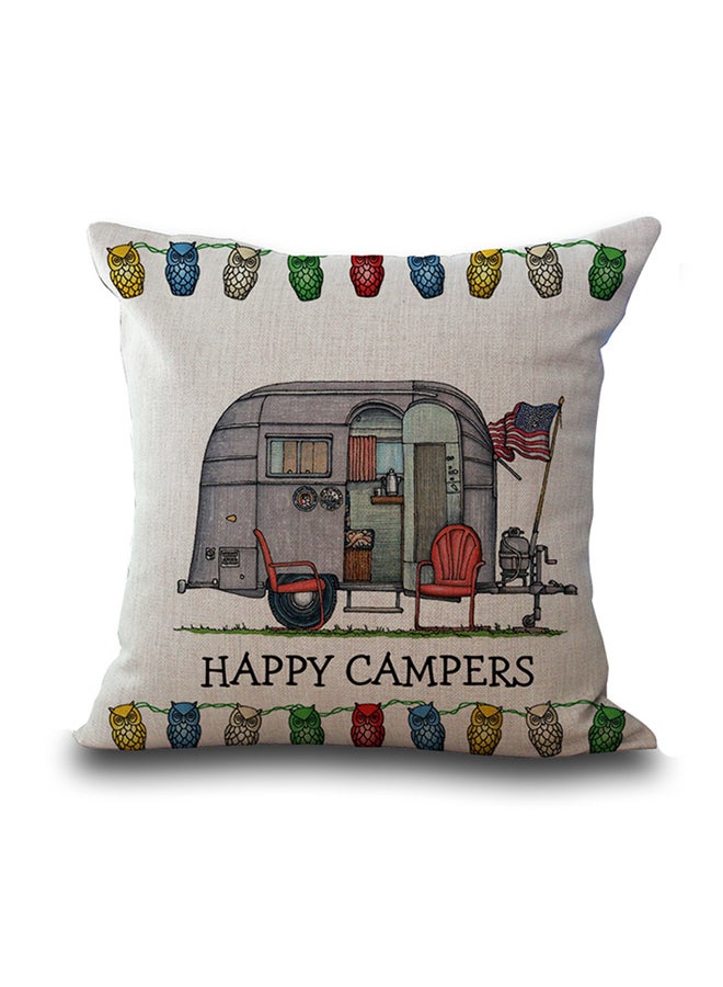 Sharpdo Printed Throw Pillow Multicolour 45x45x18cm