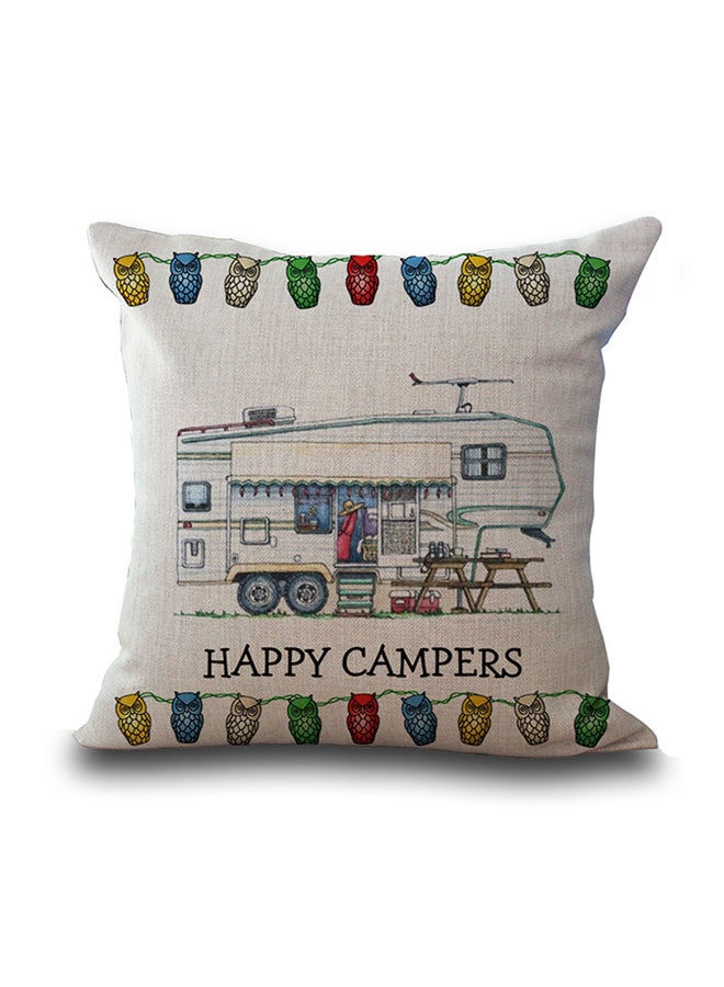 Sharpdo Home Decor Living Room Bedroom Pillow Multicolour 45x45x18cm