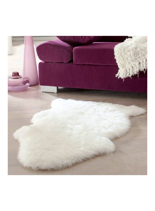 Generic Super Soft Faux Sheep Skin Chair Cover White 60 × 90cm  - Image 2
