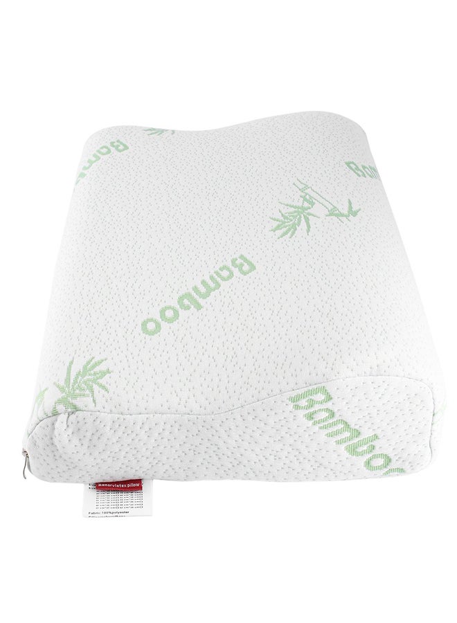 Rebound Memory Foam Pillow Polyester White 30 x 50cm  - Image 2