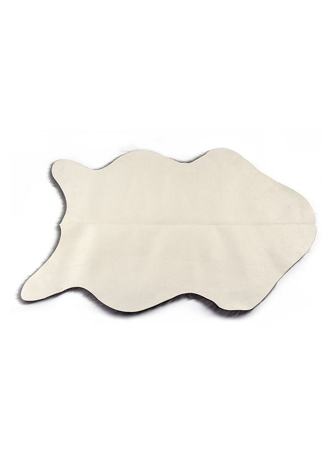 غطاء مقعد فائق النعومة مصنوع من جلد الخروف الصناعي wool رمادي 60 × 90سم - Image 3