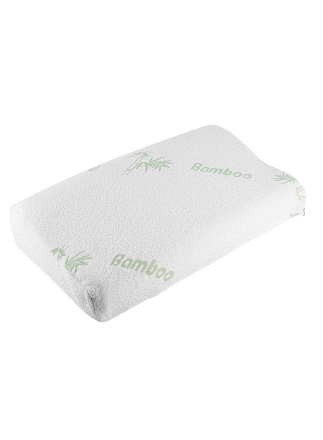 Rebound Memory Foam Pillow Polyester White 30 x 50cm  - Image 3