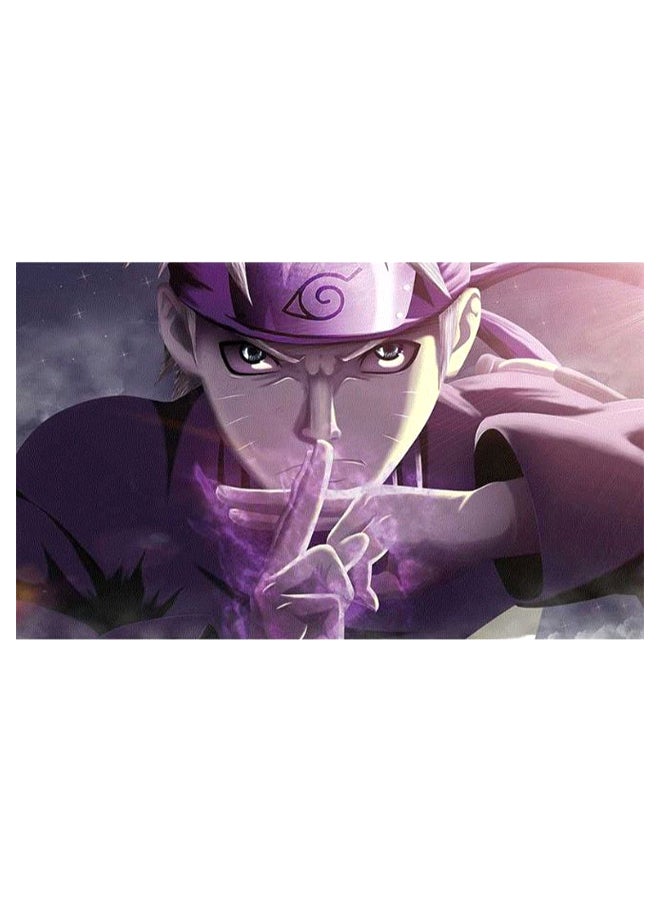 Shippuden Characters Poster Wall Sticker Multicolour 51 x 36cm - Image 1