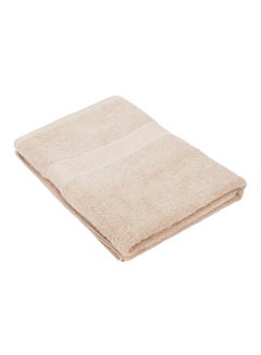 Generic Essential Carded Bath Sheet Cream 90 x 150cm  - Image 1