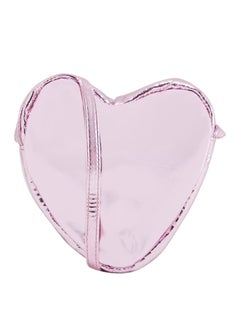 Kids Metallic Heart Crossbody Bag Pink - v1556938366/N25013182A_1