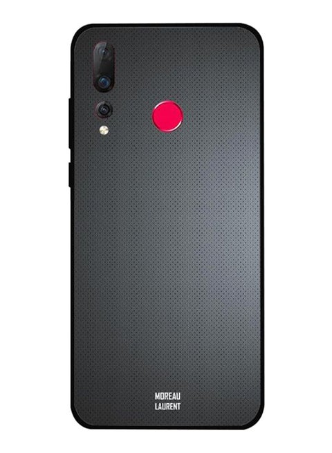 Protective Case Cover For Huawei Nova 4 Black Lighten Doted Pattern
