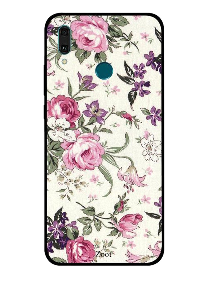 Zoot Floral Roses Printed Protective Case Cover For Huawei Y9 2019 Multicolour
