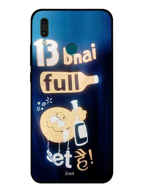 Tera Bhai Full On Printed Protective Case Cover For Huawei Y9 2019 Multicolour