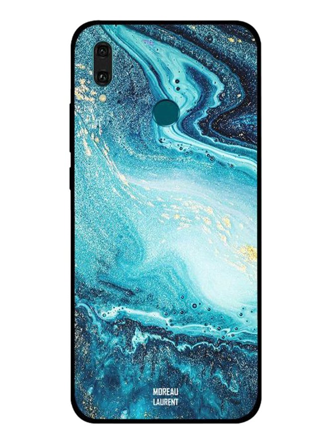 Moreau Laurent Water Flow Pattern Printed Protective Case Cover For Huawei Y9 2019 Multicolour
