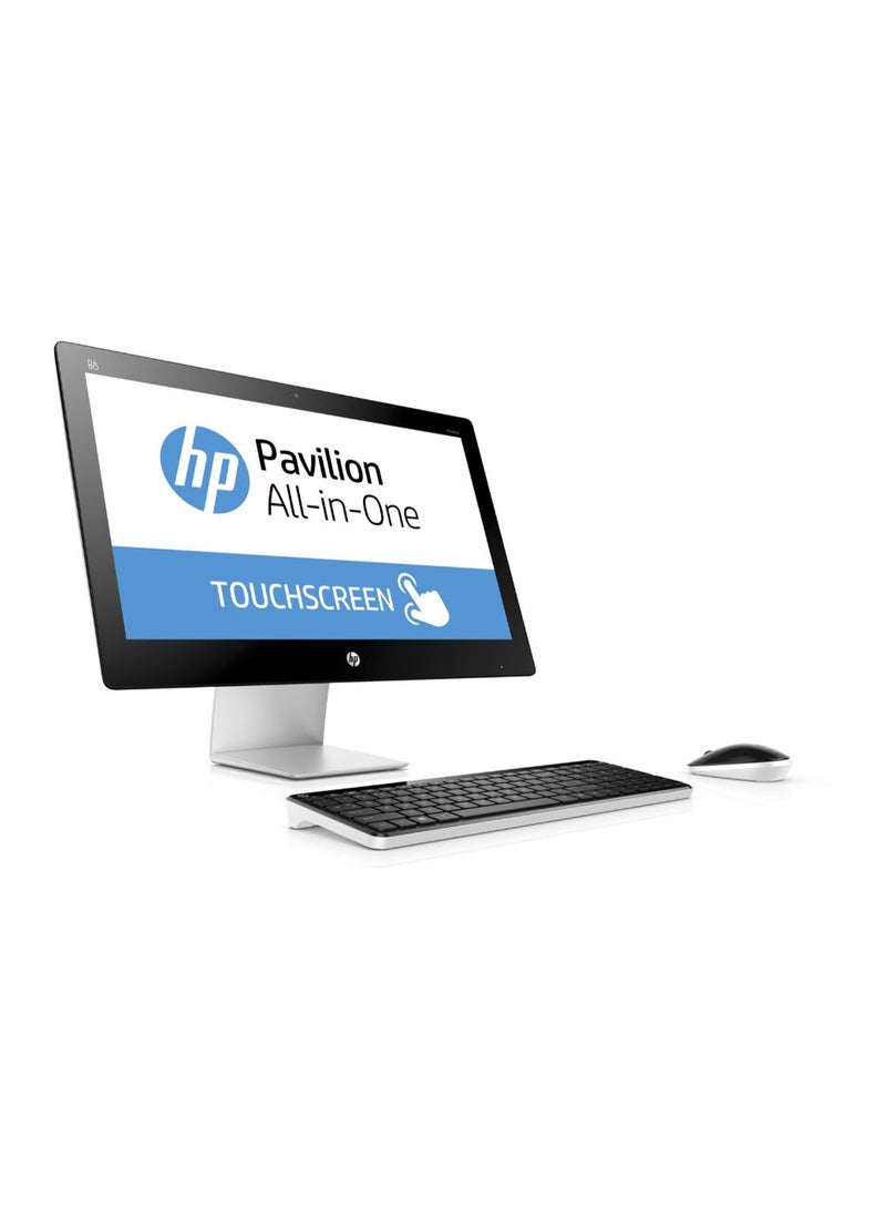 HP - Pavilion 23 All-In-One Desktop With 23-Inch Display, Core i5 Processor/12GB RAM/2TB HDD/Integrated Graphics With Wireless Keyboard And Mouse Black/White - Image 1