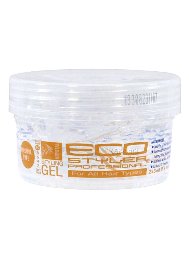 ECO Krystal Professional Styling Hair Gel 