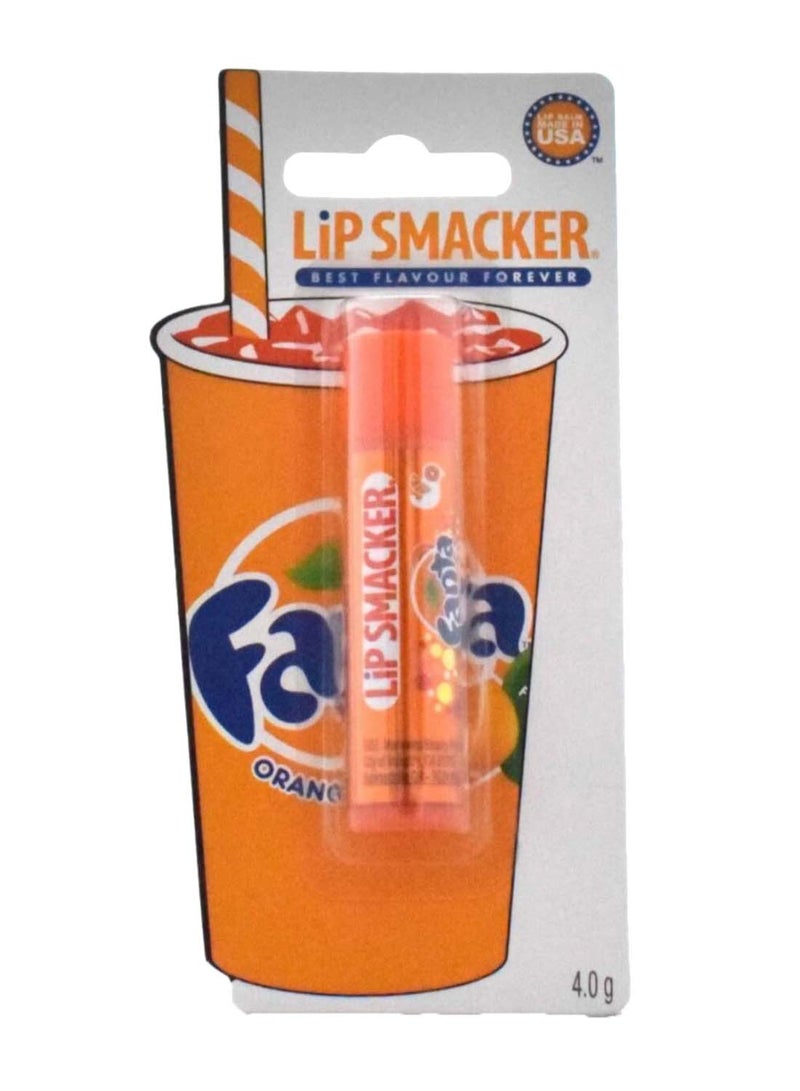 Lip Smacker Fanta Orange Cup Lip Balm Clear 4grams 