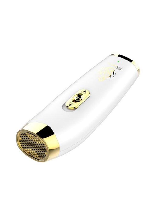 مبخرة كهربائية بتصميم صغير ومحمول قابل للشحن مزود بمنفذ USB أبيض 19X8X7سم  - Image 3