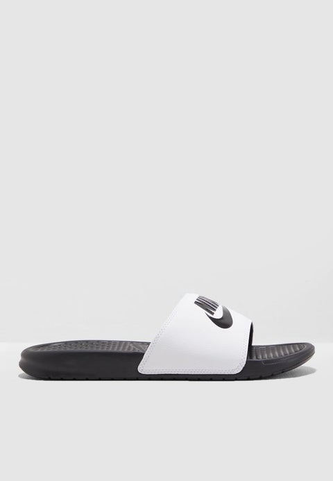 Benassi Just Do It Slip-On Shoes Monochrome