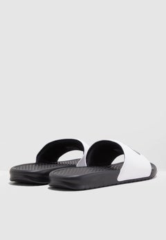 Nike Benassi Just Do It Slip-On Shoes Monochrome  - Image 2
