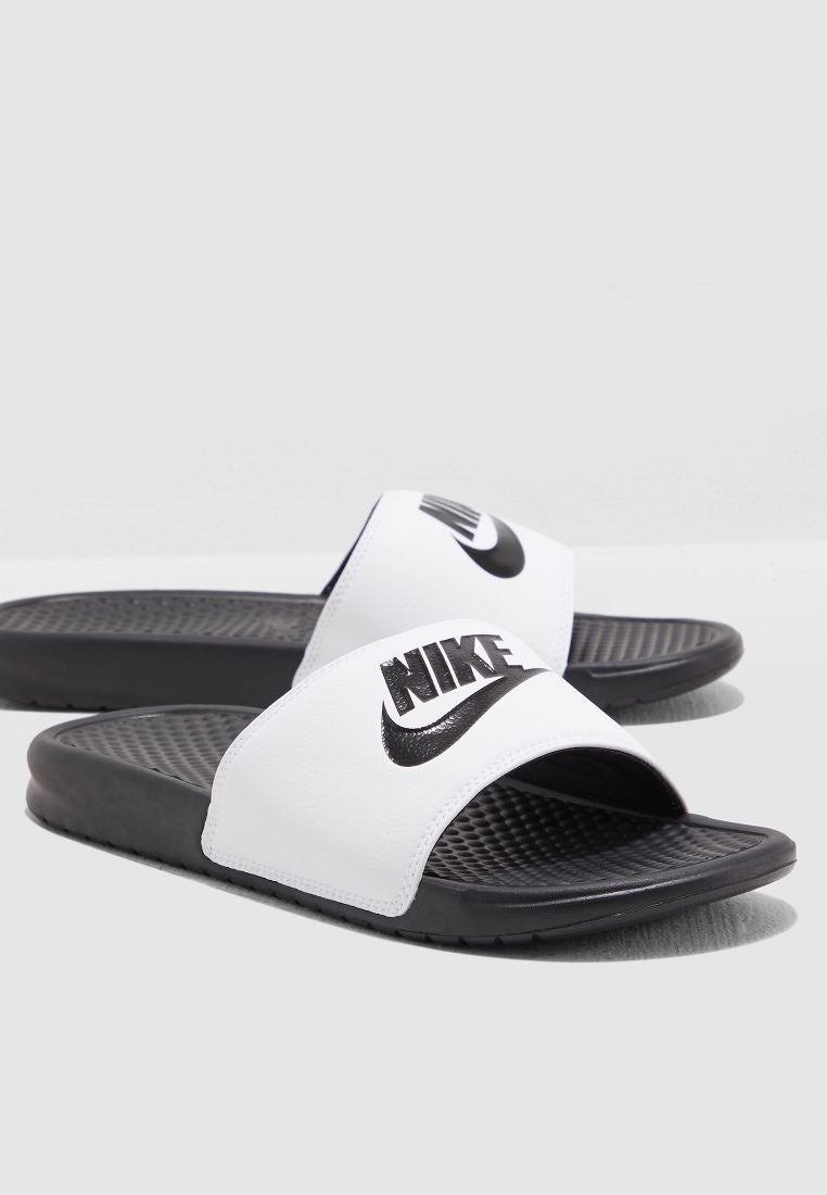 Nike - Benassi Just Do It Slip-On Shoes Monochrome - Image 1