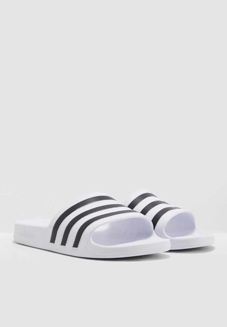 Adidas EVA Adilette Aqua Slides White/Black  - Image 2