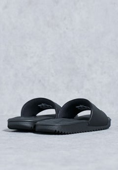 Nike Kawa Print Slip-On Slides Black  - Image 3