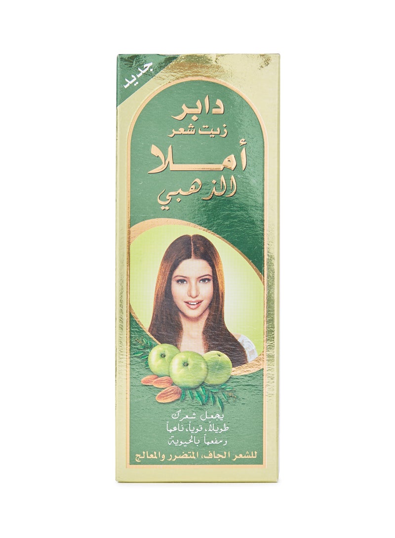 Dabur Amla Gold Hair Oil 10% OFF | with Almond & Henna | Promotes Hair Growth For Dry Damaged & Chemically Treated Hair (Packaging may vary) 90ml  - Image 2