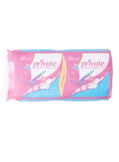 Private Cotton Feel Sanitary Napkins Pink  - Image 1