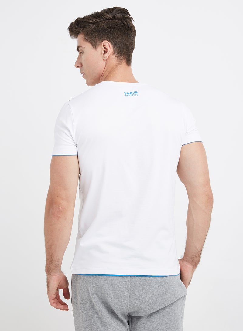 NAS Classic Graphic T-Shirt White - Image 2