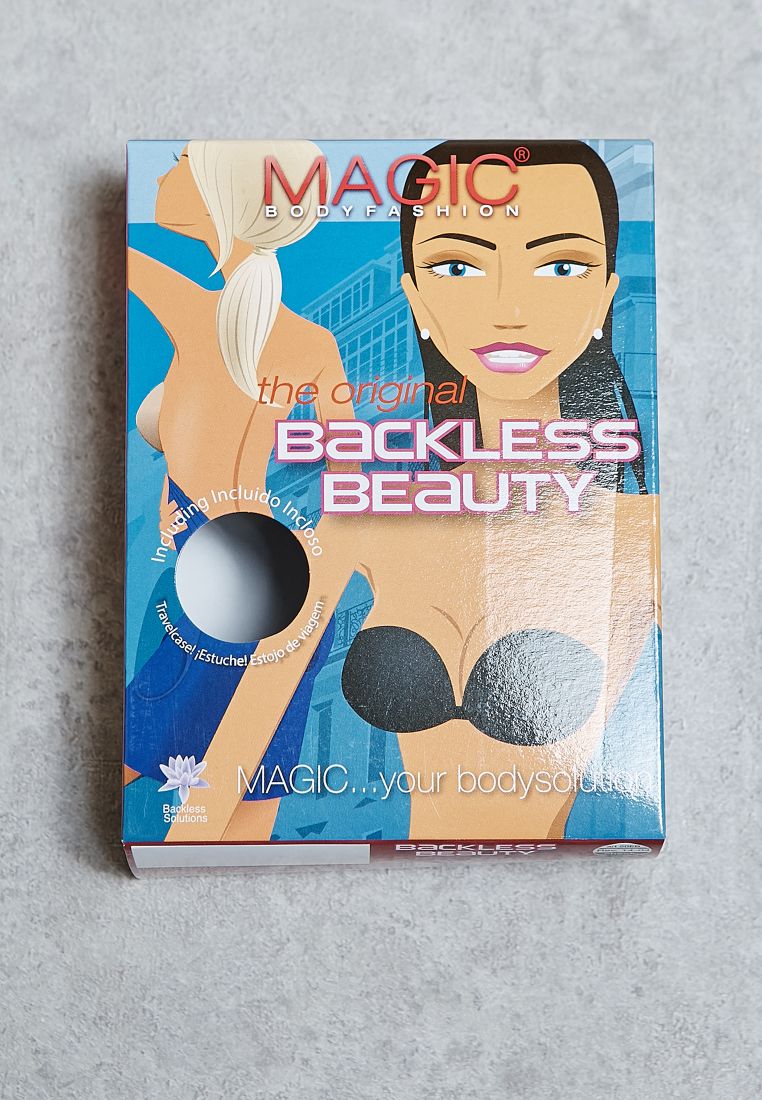 Magic Backless Strapless Bra Black - Image 4