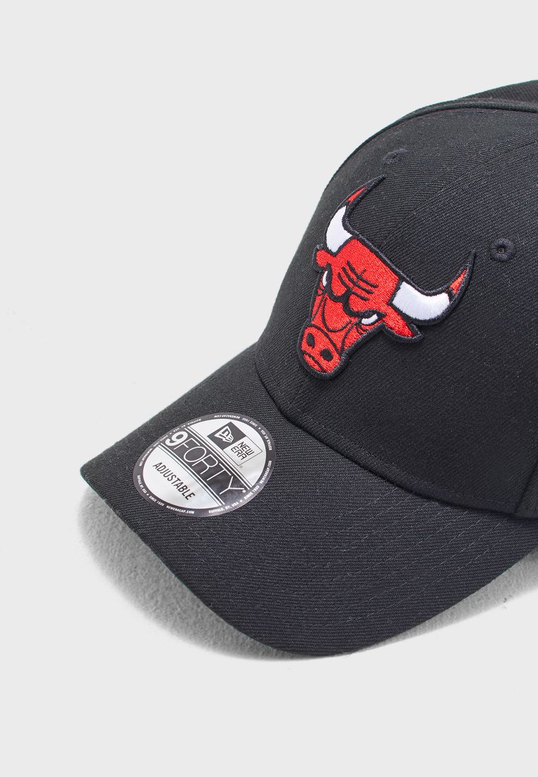 NEW ERA Chicago Bulls Logo Cap Black  - Image 3