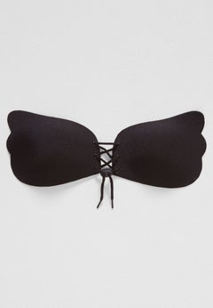 Strapless Butterfly Bra Black