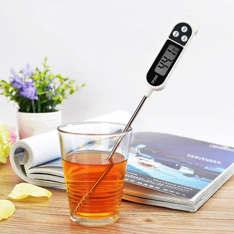 Digital Probe Meat Thermometer White/Black 7x22.8x2.1cm - Image 3