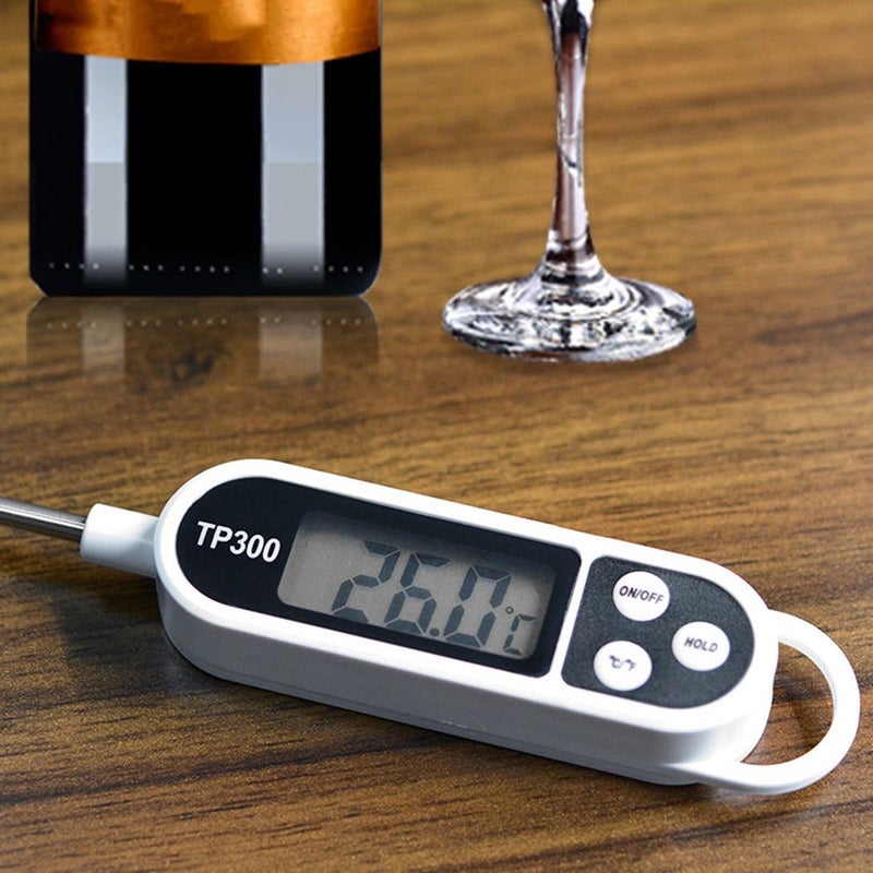 Digital Probe Meat Thermometer White/Black 7x22.8x2.1cm - Image 2