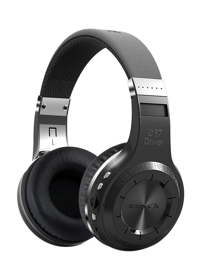 Over-Ear Bluetooth Headset With Mic Black