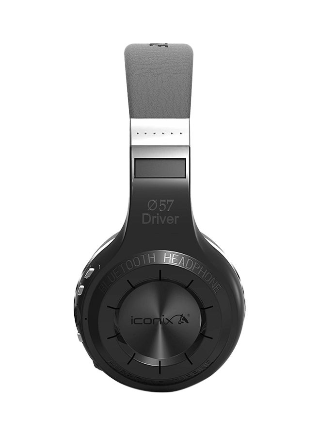 Over-Ear Bluetooth Headset With Mic Black