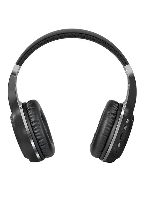 Over-Ear Bluetooth Headset With Mic Black