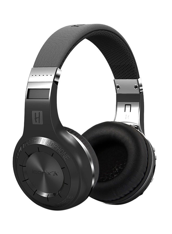 Over-Ear Bluetooth Headset With Mic Black