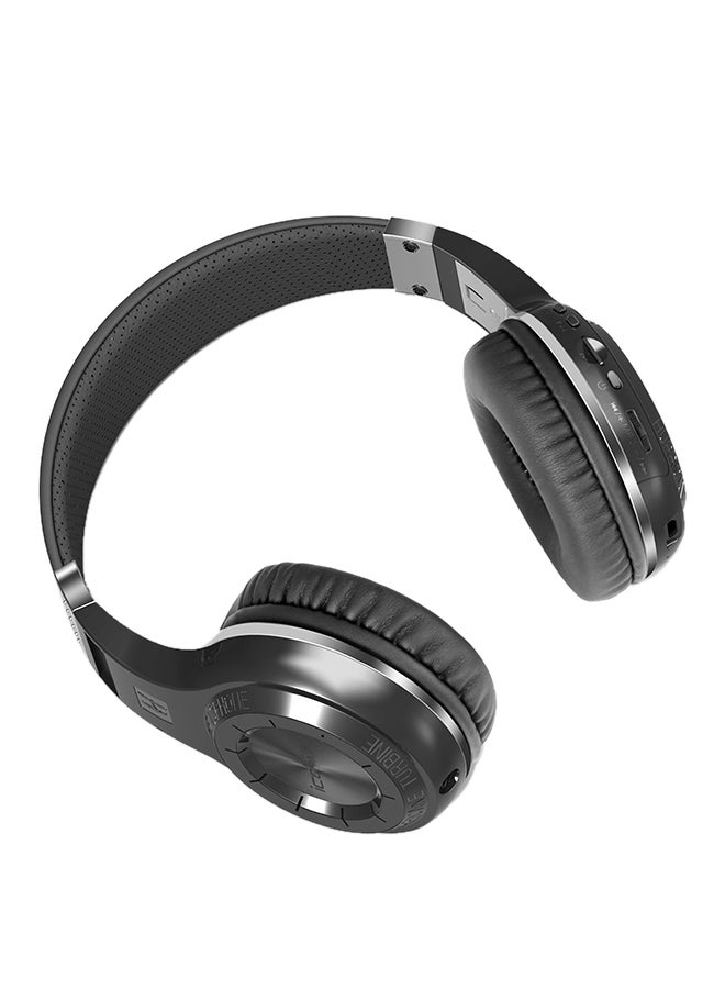 Over-Ear Bluetooth Headset With Mic Black