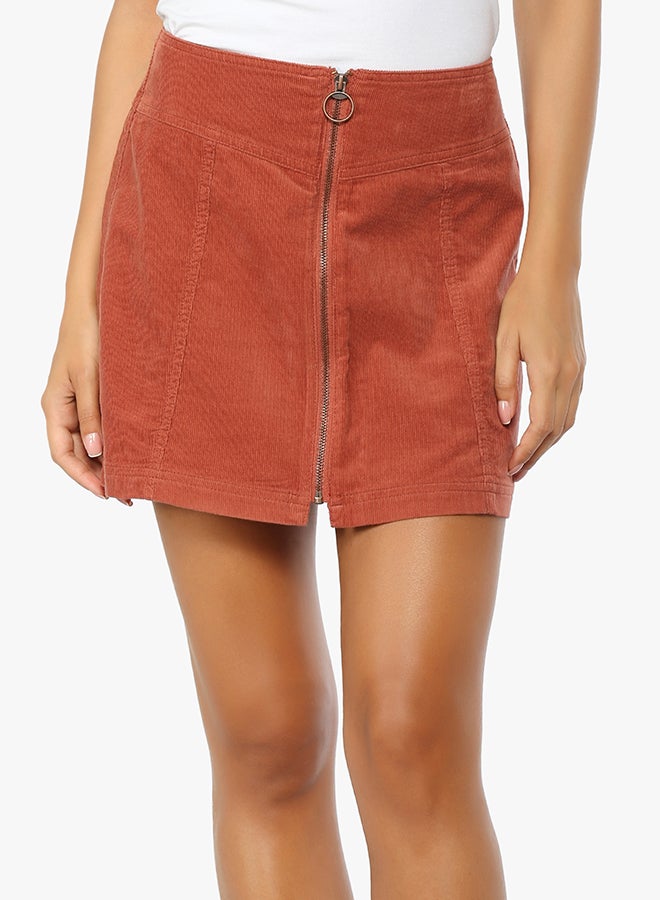 FOREVER 21 - Mini Skirt Brown - Image 1