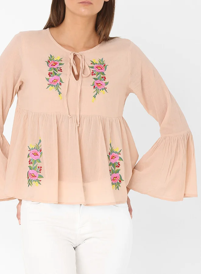 GLAMOROUS Top Nude